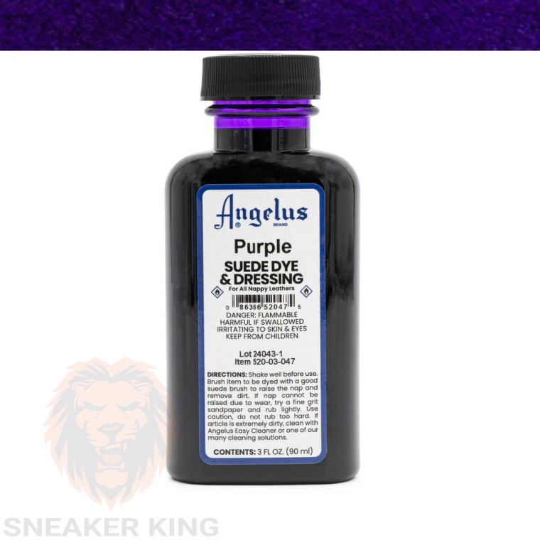 Барвник для замші Angelus Purple suede dye (пурпурний) made in USA
